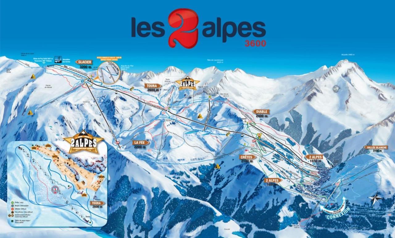 Villa Le Ponteil Les Deux Alpes Dış mekan fotoğraf